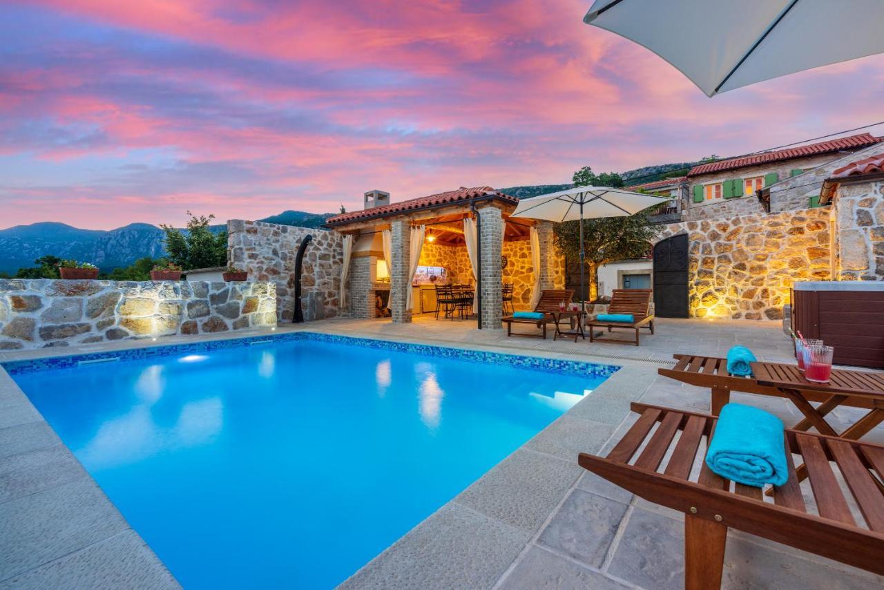 Stone Villa Mavric Grižane Exteriér fotografie