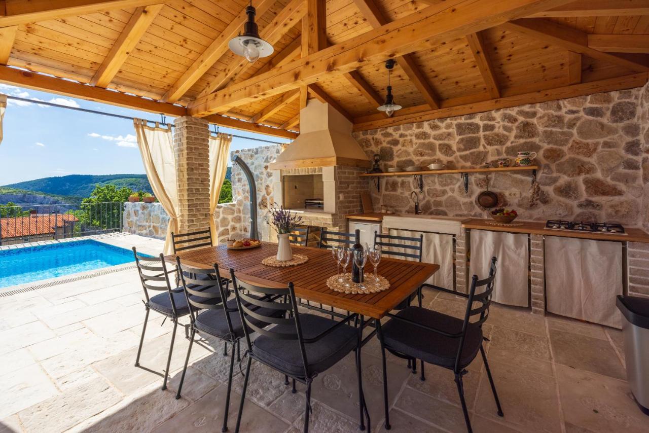 Stone Villa Mavric Grižane Exteriér fotografie